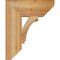 Ekena Millwork Imperial Slat Rough Sawn Bracket, Western Red Cedar, 6"W x 18"D x 22"H BKT06X18X22IMP06RWR - alternate 4